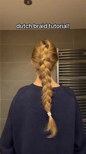 Easy Dutch Braid Tutorial
