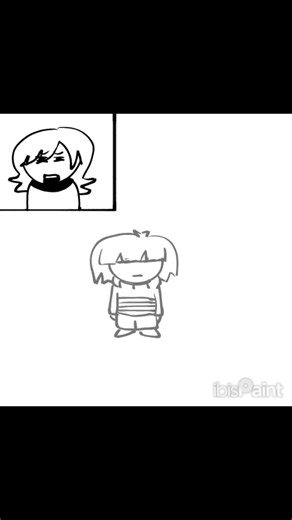 Fanon frisk is so ass bro 💔💔 #fypシ #fypシ゚viral #undertale #undertalefrisk #art