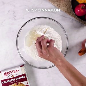 Krusteaz Cranberry Orange Muffin Mix, Made with Real Cranberries & Orange Zest, 18.6 oz Boxes (Pack of 12)