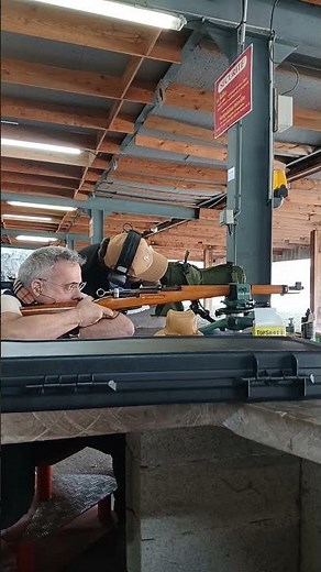 K31 first shots at 300 meters, 7.5x55 Swiss