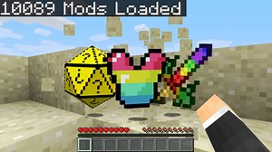 Minecraft randomizer but with 10,000 mods