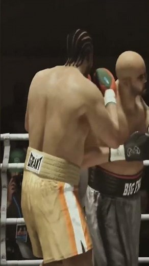 Jeamie TKV Drops Frazer Clarke in Fight Night Champion! 🥋 #Shorts | AI Simulation Gameplay