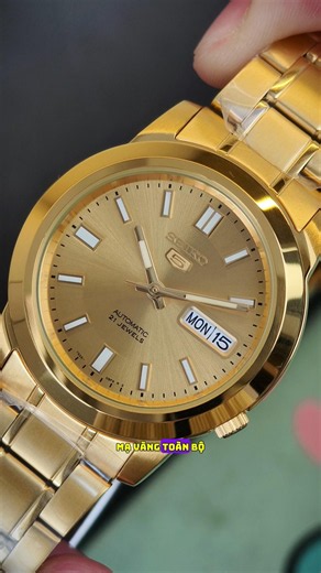 Seiko 5 Automatic Full Gold | 096-840-8365