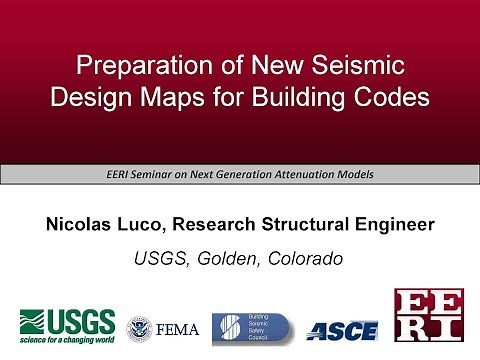 Preparation of Seismic Design Maps for Codes