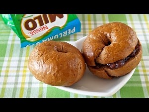 How to Make MILO Bagels (Recipe) ミロ ベーグルの作り方 (レシピ)