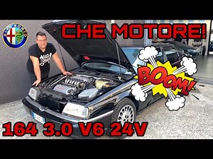 Alfa Romeo 164 3.0 V6 24V: let's see the work done and take it for a test drive...