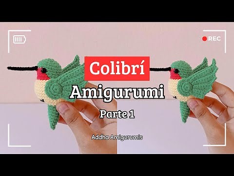🐦 Tutorial for Creating and Starting a Business | How to Crochet an AMIGURUMI HUMMINGBIRD (Part 1) 🐦