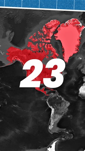 The 23 Countries of North America in Just 23 Seconds! 🚀 #country #america #geography #usa #shorts