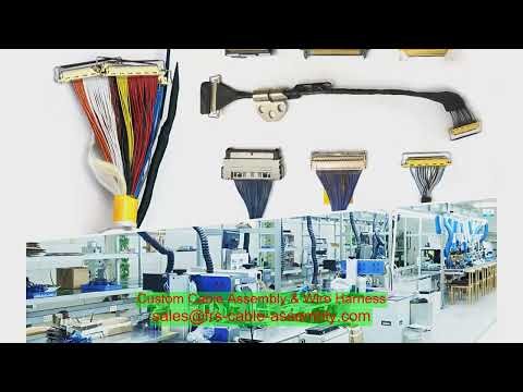 Positronic Goldfish cable assembly 100 percent tested c Child Lock Control Cable Assembly