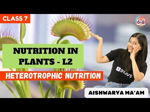 Nutrition in Plants L2 | Heterotrophic Nutrition | Class 7 | Science | Chapter 1 | Aishwarya ma'am