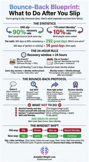 Bounce-Back Blueprint: What to Do After You Slip