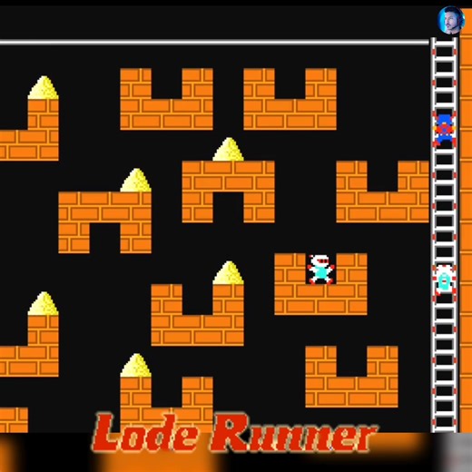 Pure Nostalgia ( Lode Runner ) Level 6 #nostalgia #gaming #game #RetroGaming | PAC EDITS