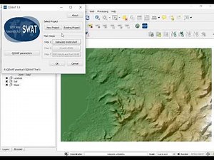 QSWAT Tutorial One :- on Watershed Delineation