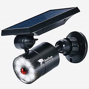 Solar Motion Lights Outdoor 1400-Lumen LED Spotlight 9-Watt(130W Equ.) Solar Flood Security Lights for Garden Driveway Patio Yard Path Porch Deck, 100-Week 100% Free Replacement