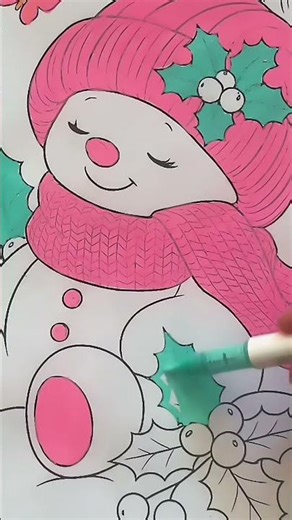 Christmas Snowman Painting