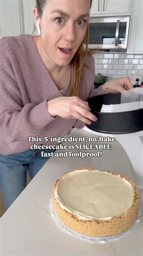 74K views · 270 reactions | This creamy no-bake cheesecake is the...