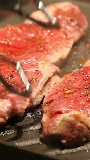 Discover the Perfect Steak Temperatures! 🥩✨ Cooking the perfect steak starts with knowing the right temperatures. Here’s your go-to guide for every level of doneness: 🔴 Rare: Cook to 125°F (51°C) - Warm red center, very juicy. 🔴🔵Medium Rare: Cook to 135°F (57°C) - Warm red center, slightly firm. 🔵Medium: Cook to 145°F (63°C) - Warm pink center, balanced firmness. 🔵🟤Medium Well: Cook to 150°F (66°C) - Slightly pink center, more firmness. 🟤Well Done: Cook to 160°F (71°C) - Little to no pin