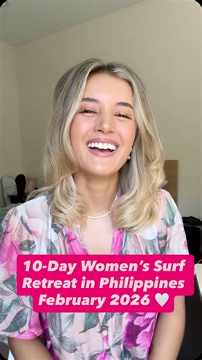 NaomiSequeira on Instagram: "I’m beyond excited to be hosting my first ever Female-led Surf Retreat (Couples welcome) this FEBRUARY 🏄🏽‍♀️💗🏄‍♂️ 📍 Catanduanes, Philippines 🗓 February 16–25, 2026 🏄🏽‍♀️ Level: Beginner, Progressive Beginner & intermediate. Spend 10 days carving warm Pacific waves, greeting the sun with yoga, and diving into Bicolano culture on an off-the-radar Philippine island. With certified local coaches, a curated itinerary, and ground logistics sorted, the group will de