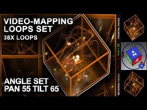 BOX Projection-Mapping loops (38 loops Angle-Set) Pan 55 Tilt 65 by DJVB
