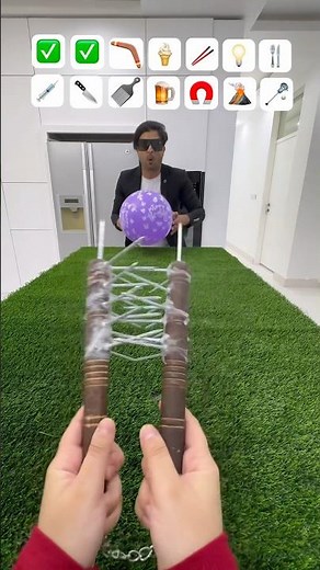 Asmr Catch Big Balloons bursting :OMG banana can pop balloon? 😨🎈 #shorts #asmr #balloon #challenge