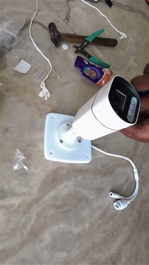 4mp Hikvision ip camera nvr Full setup #camera #cctvinstallation #ipcamera #shorts #shortvideo #vira