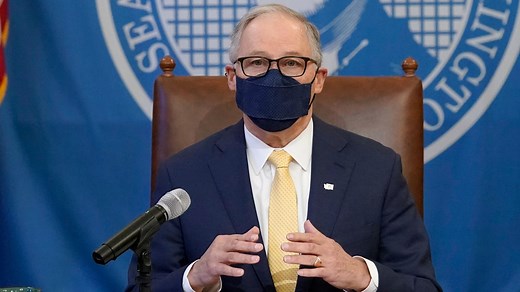 Washington governor ending mask mandate sooner on March 12
