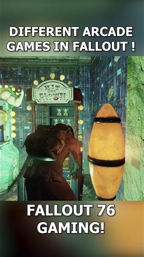 Arcade Games In Fallout 76 ! #fallout76