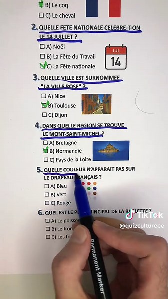 Testez vos connaissances sur la France : Quiz interactif