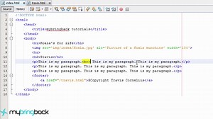 HTML and CSS Tutorial 04 : images, hr, br