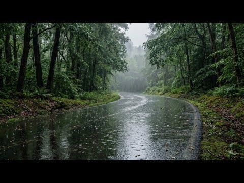 Rain Sounds for Sleeping 🌧️ | Relaxing Forest Rain Ambience | Deep Sleep & Relax