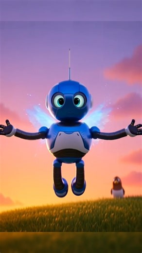 A Tiny Robot’s Big Dream #aivideo #viral