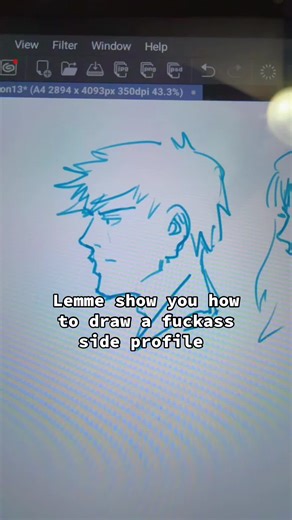 Side Profile Drawing Tutorial for Artists