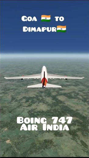 Goa to Dimapur #avation #airplane #aircraft #boing #short #viral #bouncingball #nobatidao #lyrics