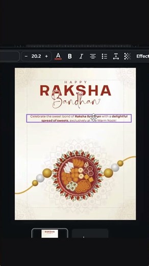 Let's design Raksha Bandhan Poster using ‪@canva‬ #tutorial #canva #canvassador