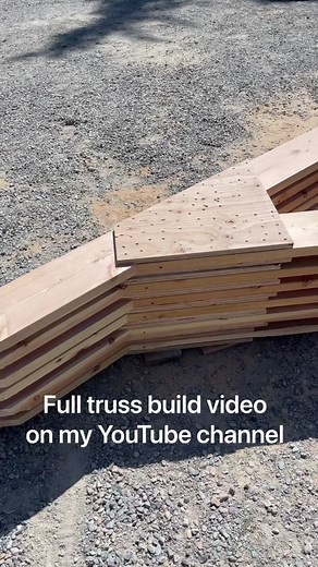 Building Your Own Attic Style Trusses for the Garage