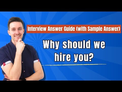 How to Answer "Why should we hire you?" Interview Question | (Sample Answer Included)