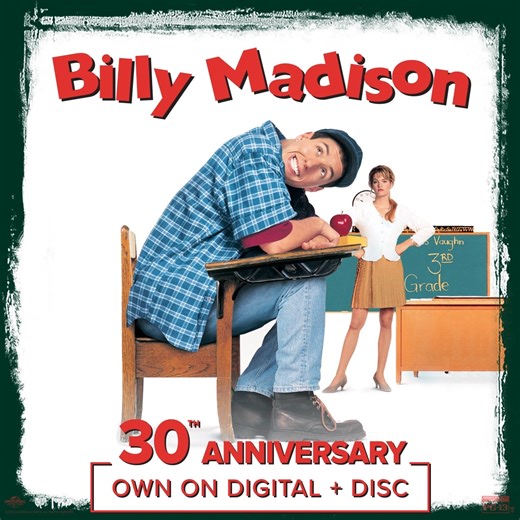 Laugh out loud with the ones your love this Valentine’s Day. Own it on Digital today for a limited-time low price https://www.uphe.com/movies/billy-madison | Billy Madison