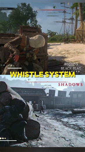 Whistle system​ in Assassin’s Creed