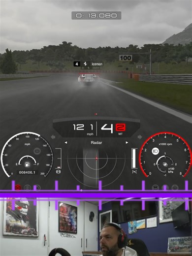 Iceman's Meltdown in Gran Turismo 7 Racing