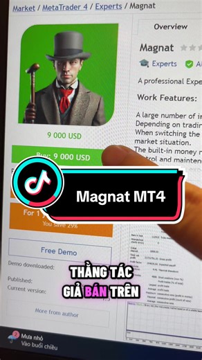 Magnat MT4 | Tải Miễn Phí | EA chơi mọi loại hàng với giá đắt nhất chợ #trading #robotforex #giaodichforex #eaforex #tiktokviral