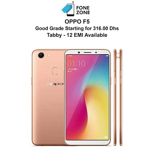 Oppo F5 Just 316 AED
