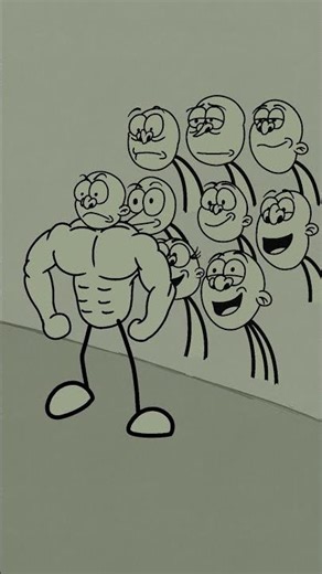 The body builder! 😀 (4k memes) #shorts