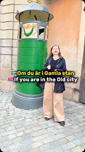 Visit the oldest outdoor toilet in Stockholm! 🚽🇸🇪 Want more fun Swedish facts and language tips? Get them straight to your inbox! Join my newsletter – link in bio! ✨📬 | Svenska för dig / Svetlana Svensson