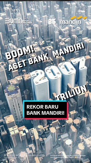 Bank Mandiri Raih Rekor Aset Rp2.007 T di 2023
