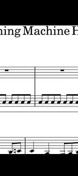 Washing Machine Heart, Mitski, piano song sheet