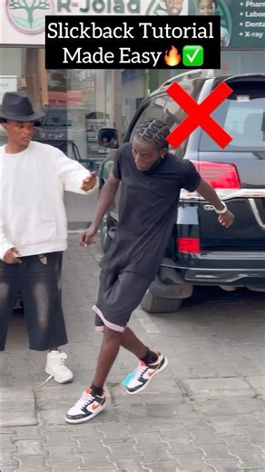 Slickback Tutorial Made Easy In 2 Steps🎉 | #shorts #slickback #tutorial #funk #remix #dance