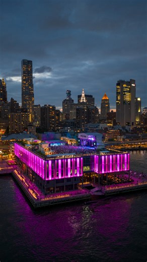 2.1K views · 36 reactions | Seeing your favorite artist with NYC as the backdrop will always do the trick  | The Rooftop at Pier 17 | Facebook