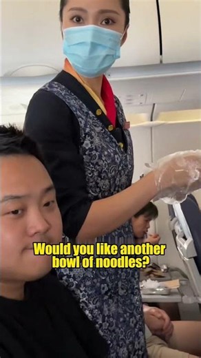 Flight Attendant Refuses To Serve One Passenger 😂
