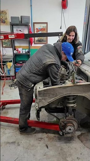 De la corrosion partout! Dépose moteur 104Z, restauration Jour 6