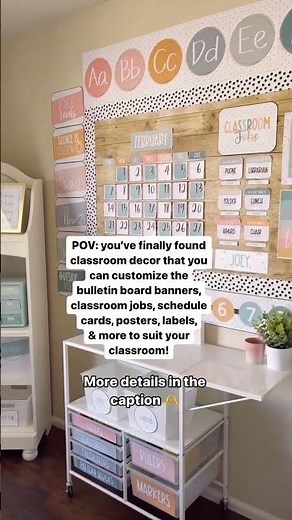 Calm Pastel Classroom Decor Bundle Editable